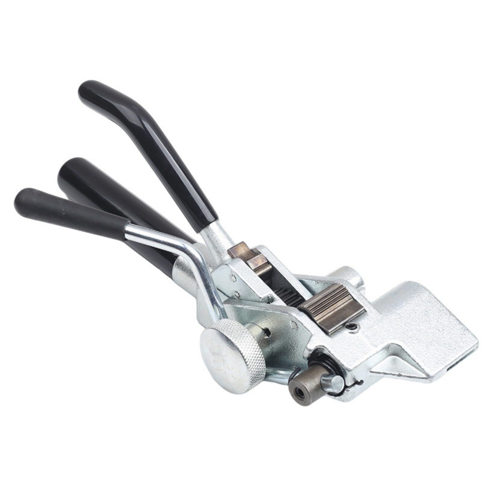 Ratchets Strap Tightener Strapping Tensioner, Banding Tool for Steel Bands Quick Secure Fastening Strapping Tensioner Tools for Packaging