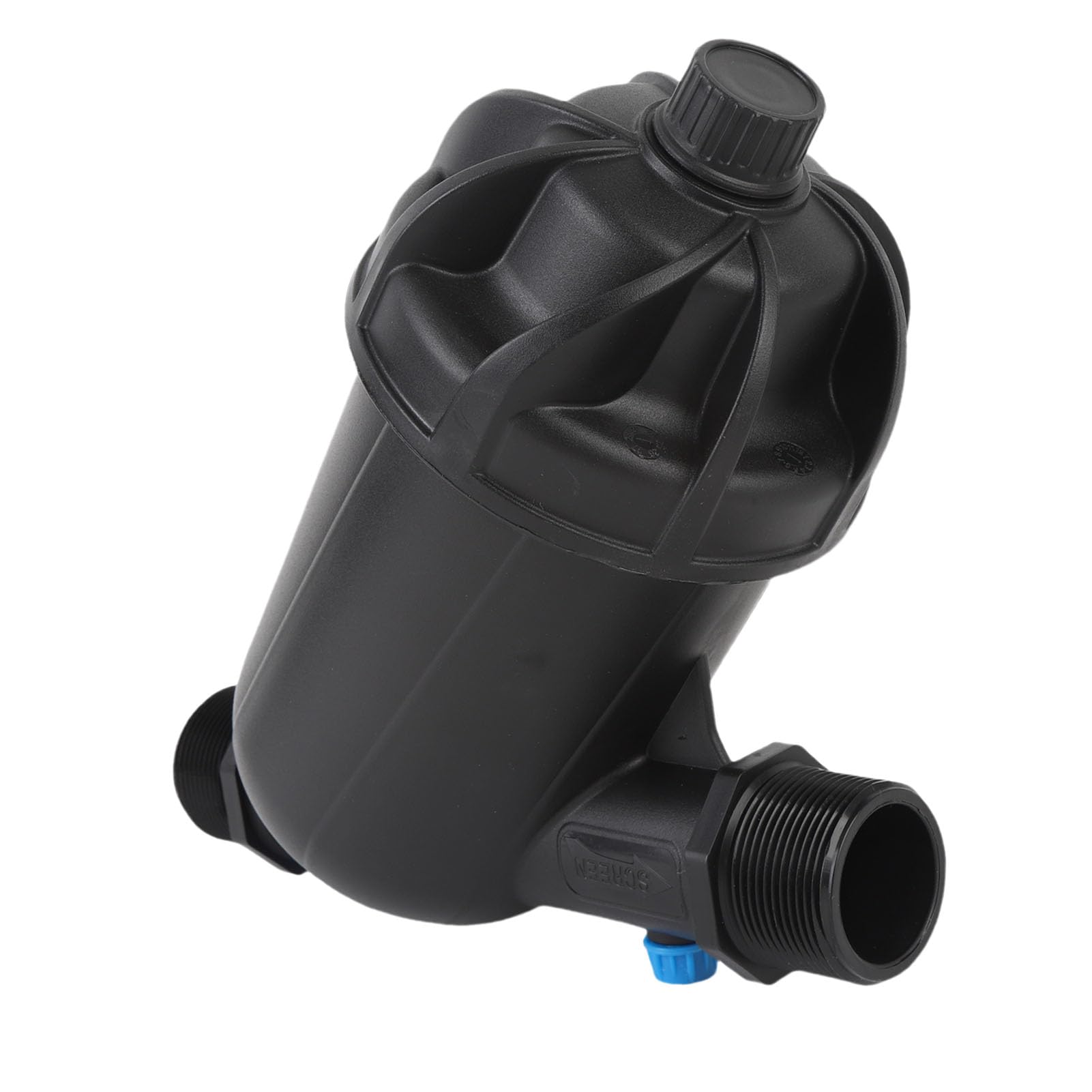 Karlak 5,1 cm Bewässerungsfilter mit 120 Mesh-Sieb, Y-förmiger Pipeline-Filter für Hinterhof, Garten, Bauernhof, Gewächshaus, industrielle Verwendung, entfernt effizient Verunreinigungen, verbessert