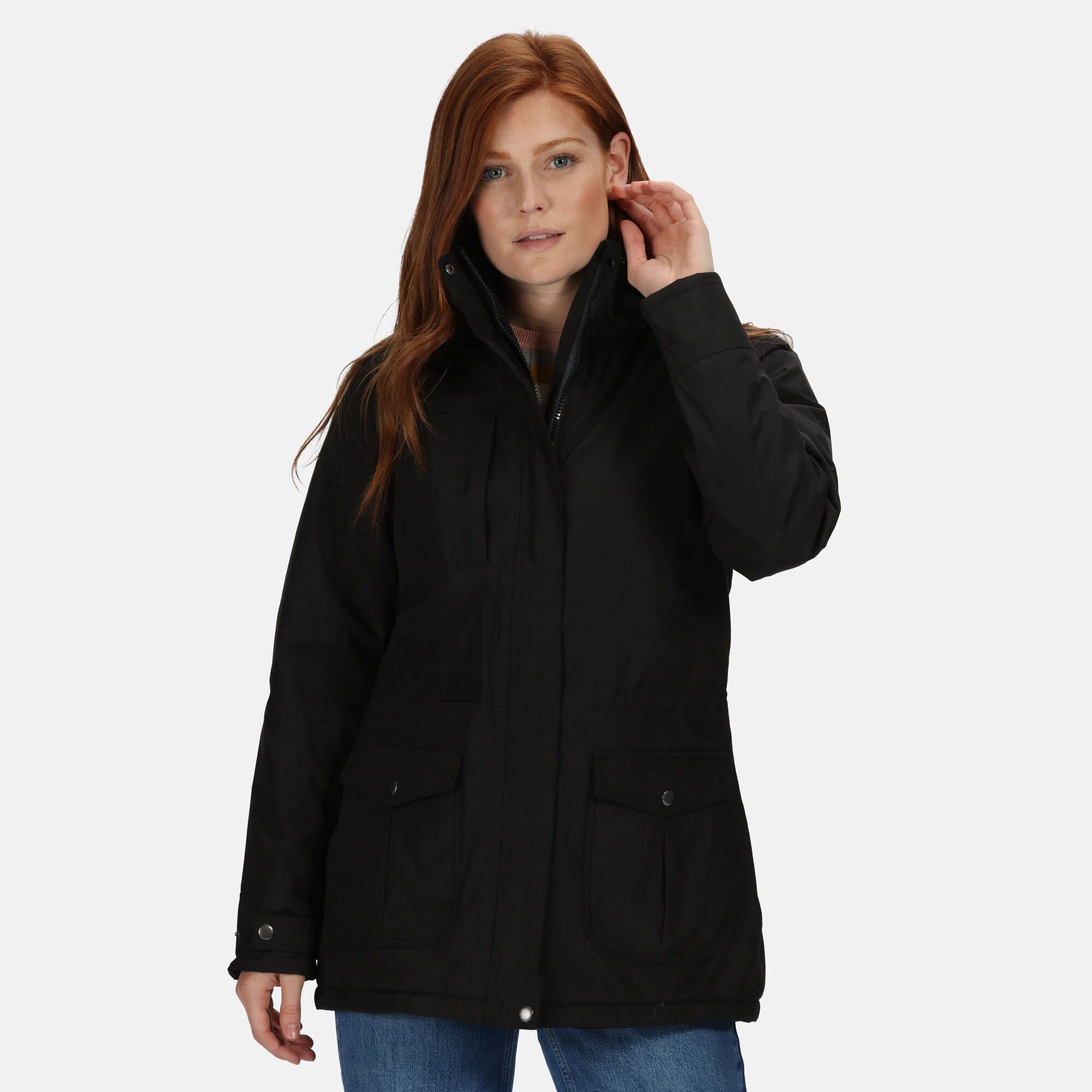 Regatta Professional Womens Darby Iii Waterproof Insulated Parka Jacket With Concealed Hood Giacca Donna