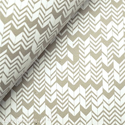 Papier à motifs inca lin et blanc 100g Oz Paper Tree pour scrapbooking