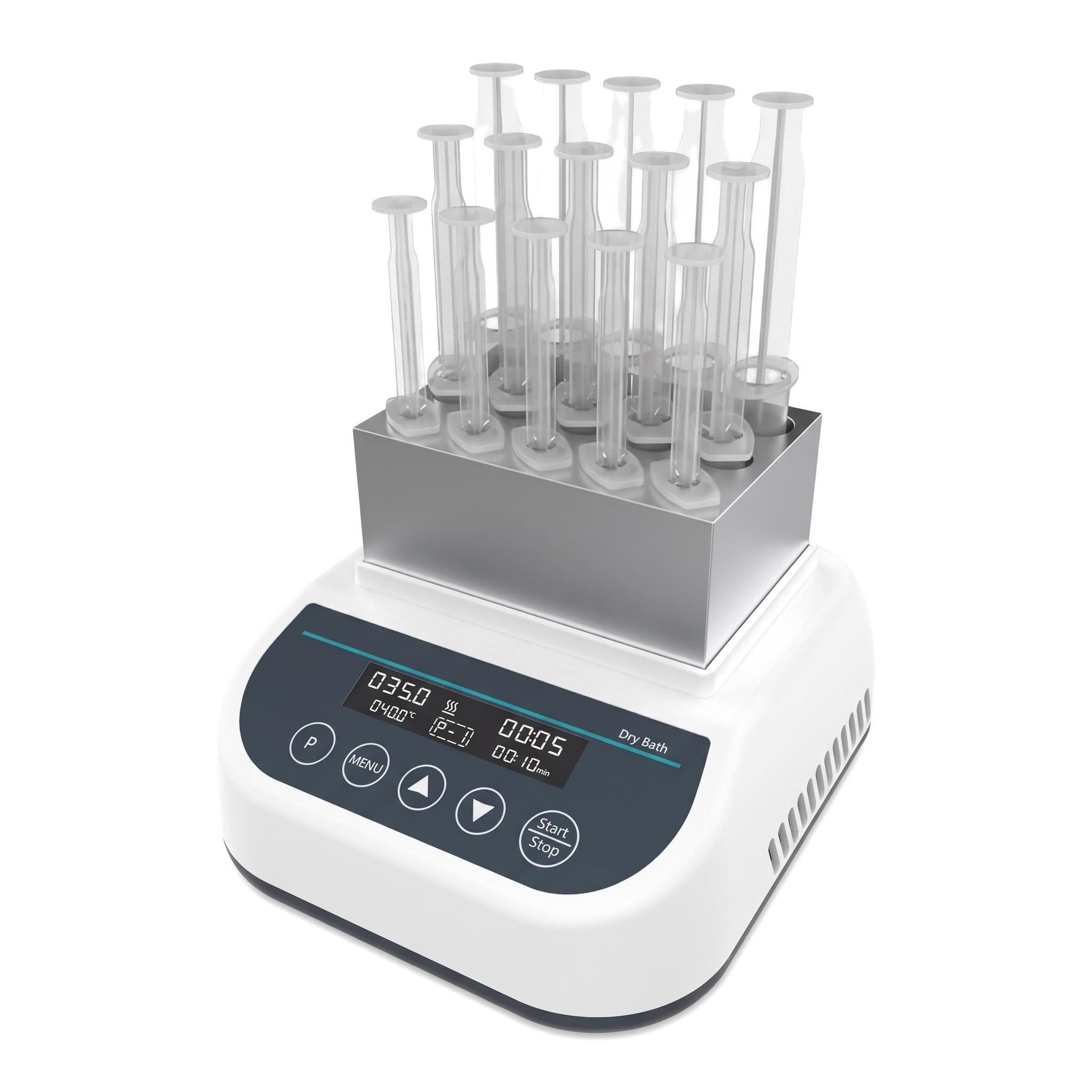 Gel-heizgerät, PRP-PPP-Gel-herstellungsgerät Mit Trockenbadheizung Für 5-ml-/10-ml-/15-ml-spritzen, Heiz- Und Kühlfunktion, Zeitbereich 5 Sekunden Bis 23 Stunden 59 Minuten, 9