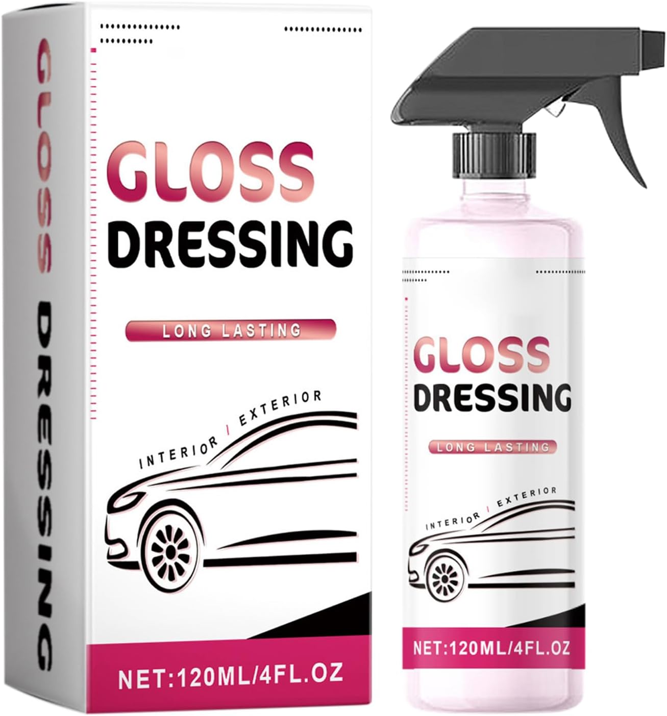 Spray Coating Agent - Long Lasting 120Ml Coating - Car Interior Cleaner | for Vehicle Protection Exterior Care Maintenance Truck Care Motorcycle Home Auto