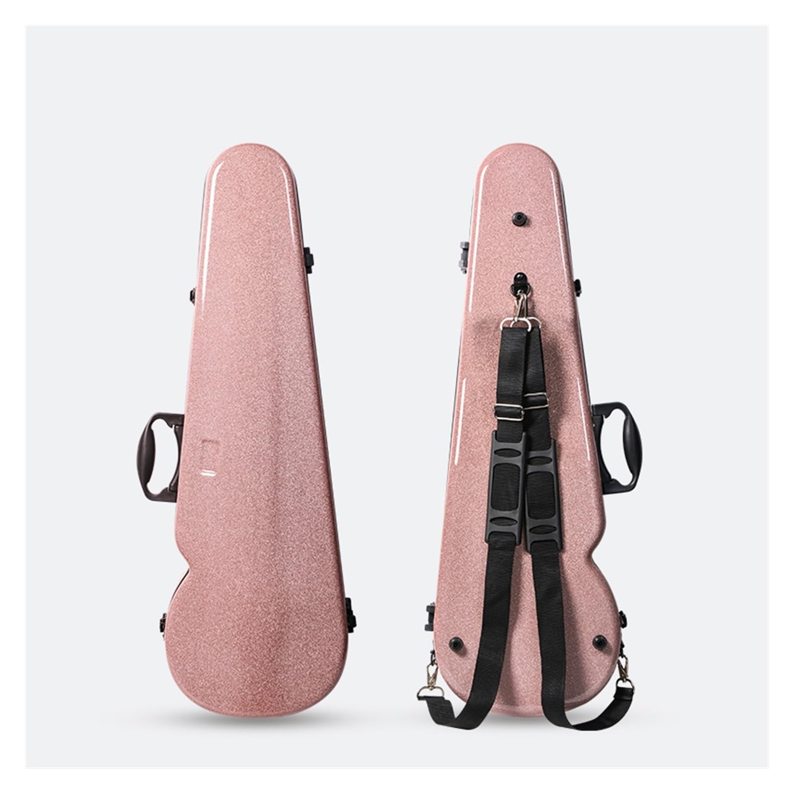 La Borsa In Fibra Di Carbonio Per Custodia Del Violino È Elegante Robusta E Impermeabile Custodia professionale per violino(Bright powder)
