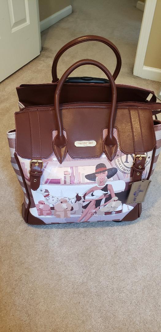 Nicole Lee Women's Exclusive Print Rolling Pink Business