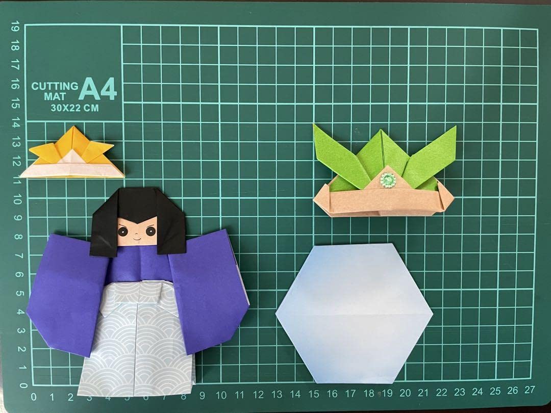 Amazon | 折り紙 五月人形 子どもの日 立てて飾る 置き飾り