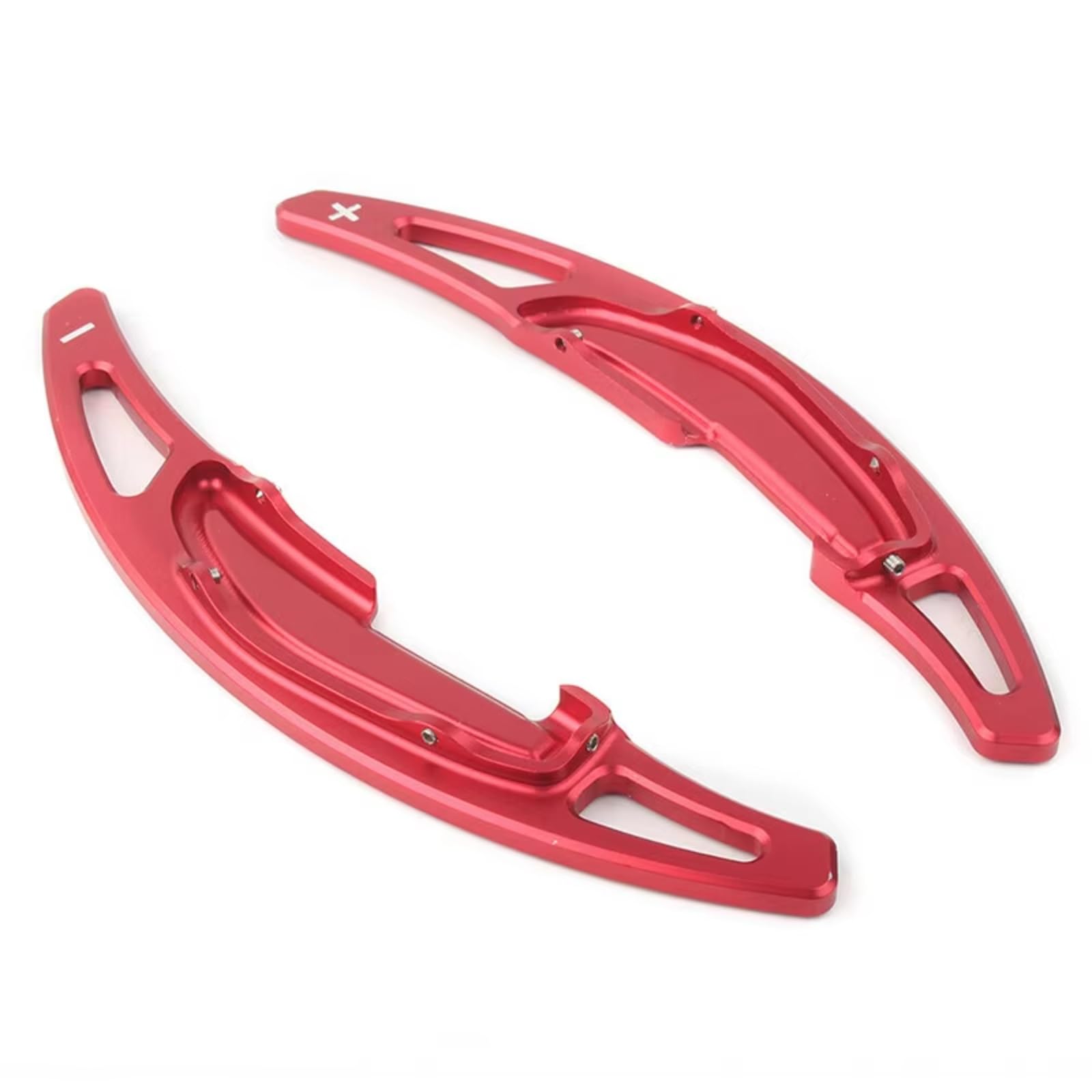Ymnhbik Red Gear Shift Paddles Compatible With Bmw For M2 F87 M3 F80 M4 F82 F83 For M5 F10 M6 F12 F13 X5m F85 X6m Car Steering Wheel Shift Paddle Shifter Extension(Red)