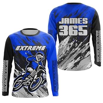 Amazon.com: PIONAMZIOZ Motocross Racing Jersey Kid Men Women
