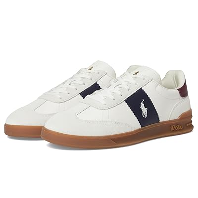 Polo Ralph Lauren Heritage Aera Leather Suede Sneakers Men
