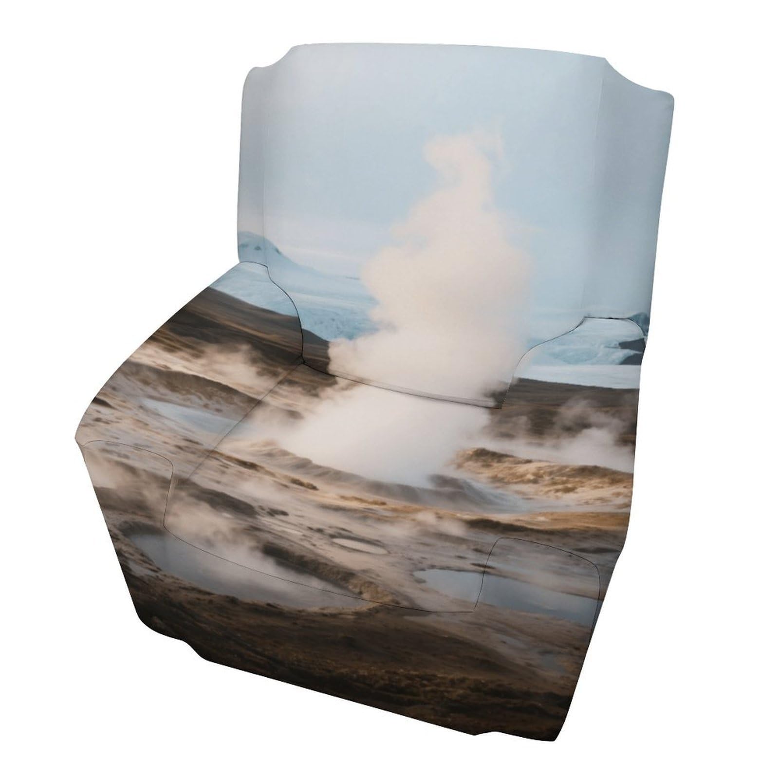 Fekiloot Style Geyser Eruption Couch Cover Sofa Cover Sofa Slipcover