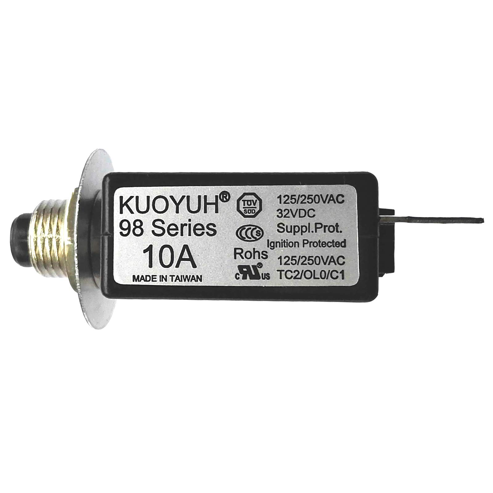 10 Stück KUOYUH Serie 98 Leistungsschalter Schutzschalter 15A NEU