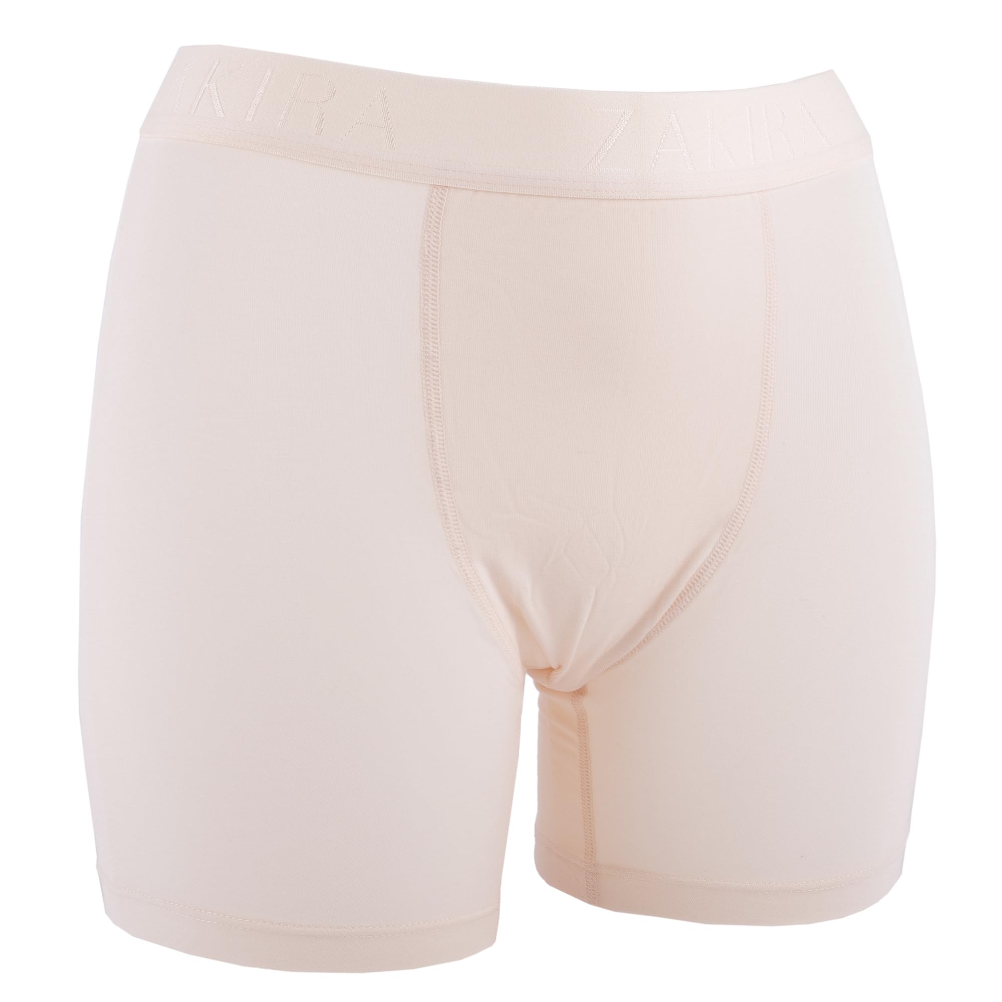 ZAKIRA Damskie bokserki Tencel, miękkie, oddychające, rozciągliwe, majtki typu Boyshort, odporne na otarcia, długie nogawki, 3 szt