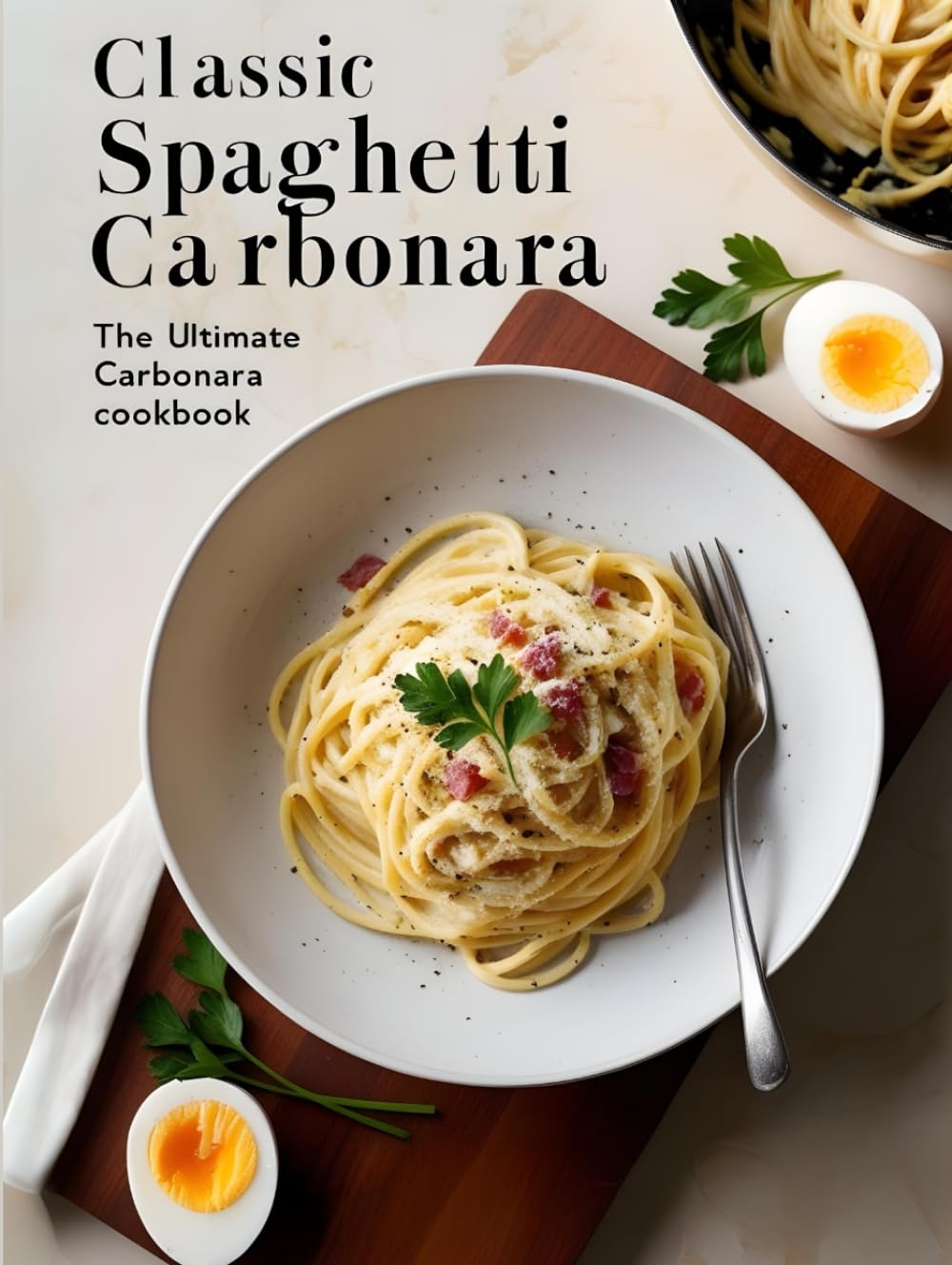 Classic Spaghetti Carbonara: The Ultimate Carbonara Cookbook: Master Authentic Recipes and Creative Twists for Perfect Pasta Every Time! (The Pasta Masterpiece Series: Classic Carbonara and Beyond)