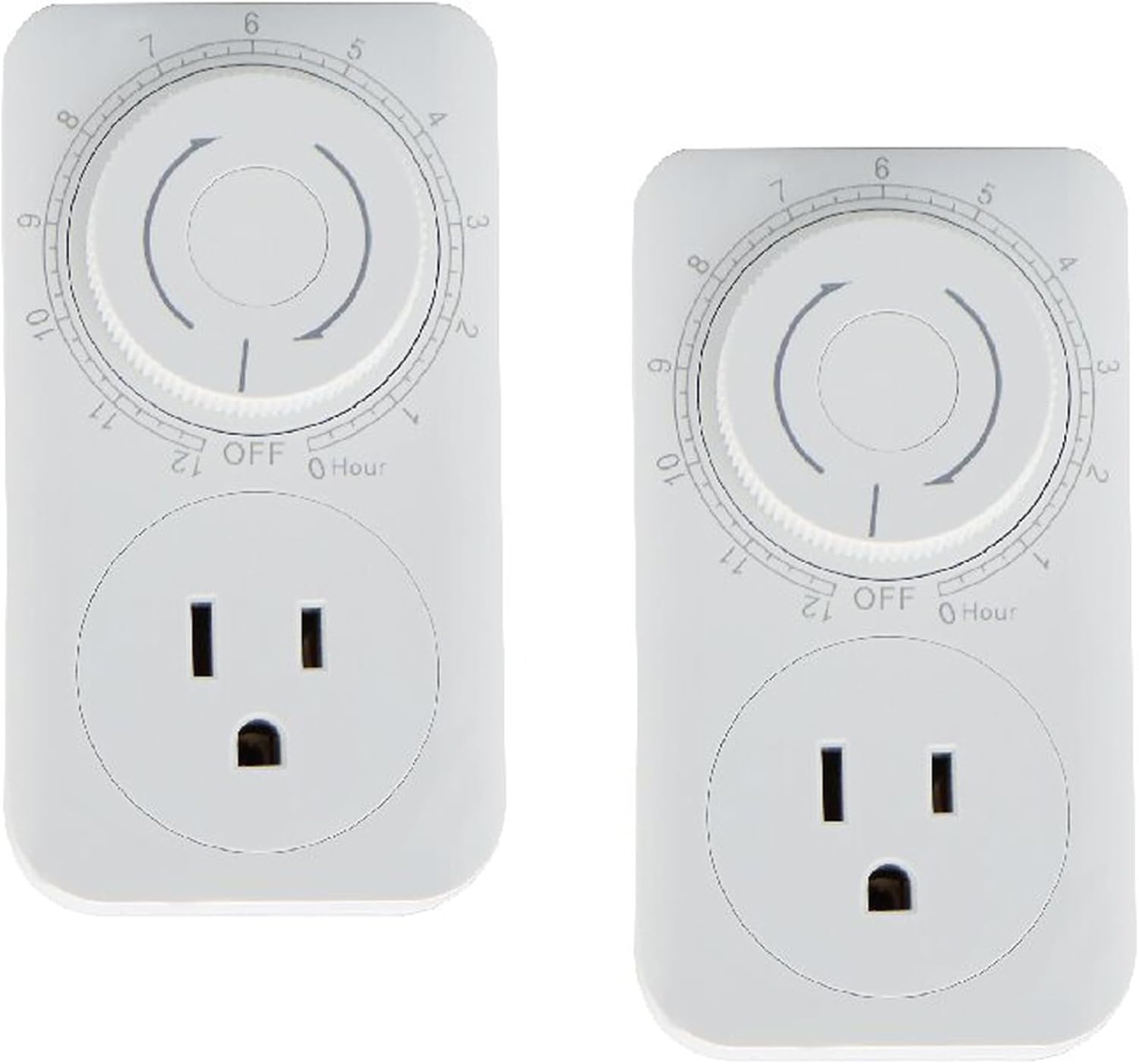 LiFiYiRc 13 Hour Indoor Countdown Timer, 3Prong Grounded