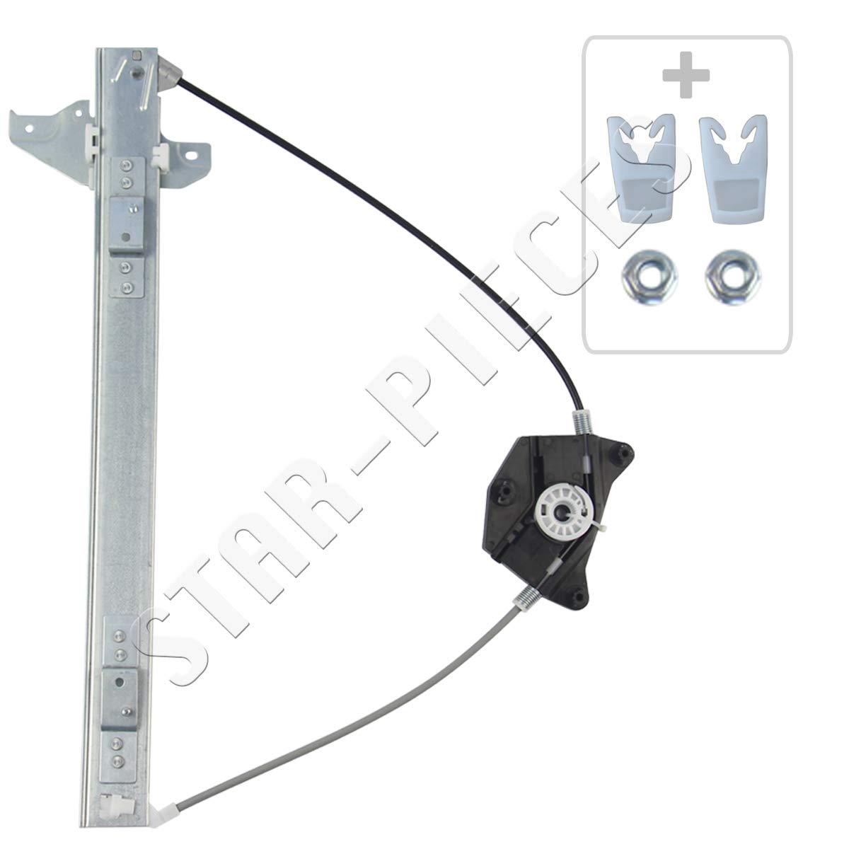 STARKIT PERFORMANCE Elevalunas compatible para Peugeot 407 (2004-2011) DELANTERO IZQUIERDO (conductor) 9221Q6