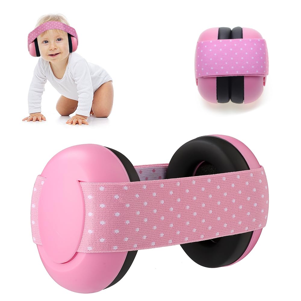 Jiahuade Cuffie Neonato Antirumore,Cuffie Protezione Udito Bambini,Cuffie per Concerti Bambini,Cuffie di Sicurezza,Protezione dell'udito per Bambini,Protezione Acustica per Bambini