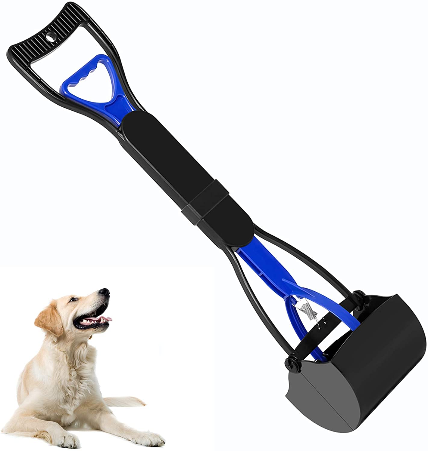 Paws Samrat Dog Pooper Scooper for Medium & Large Pets || Long Handle Portable Folded & Easy Carrying Poop Scooper & Pet Waste Potty Picker 24’’ Inch (Color May Vary) (B09D88CLSN) Amazon Price History, Amazon Price Tracker