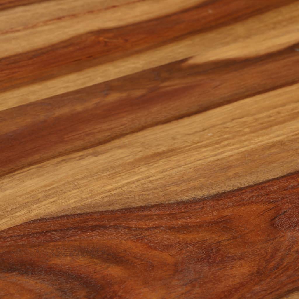 Tavolino da salotto in legno massello di acacia, marrone miele, 110 x 50 x 37 cm | Elegante tavolino da salotto con cassetto e ripiano in vero legno per uno spazio aggiuntivo.
