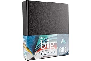 Art Alternatives 'Sketches in the Making' Black Cover Hardcover Sketchbook