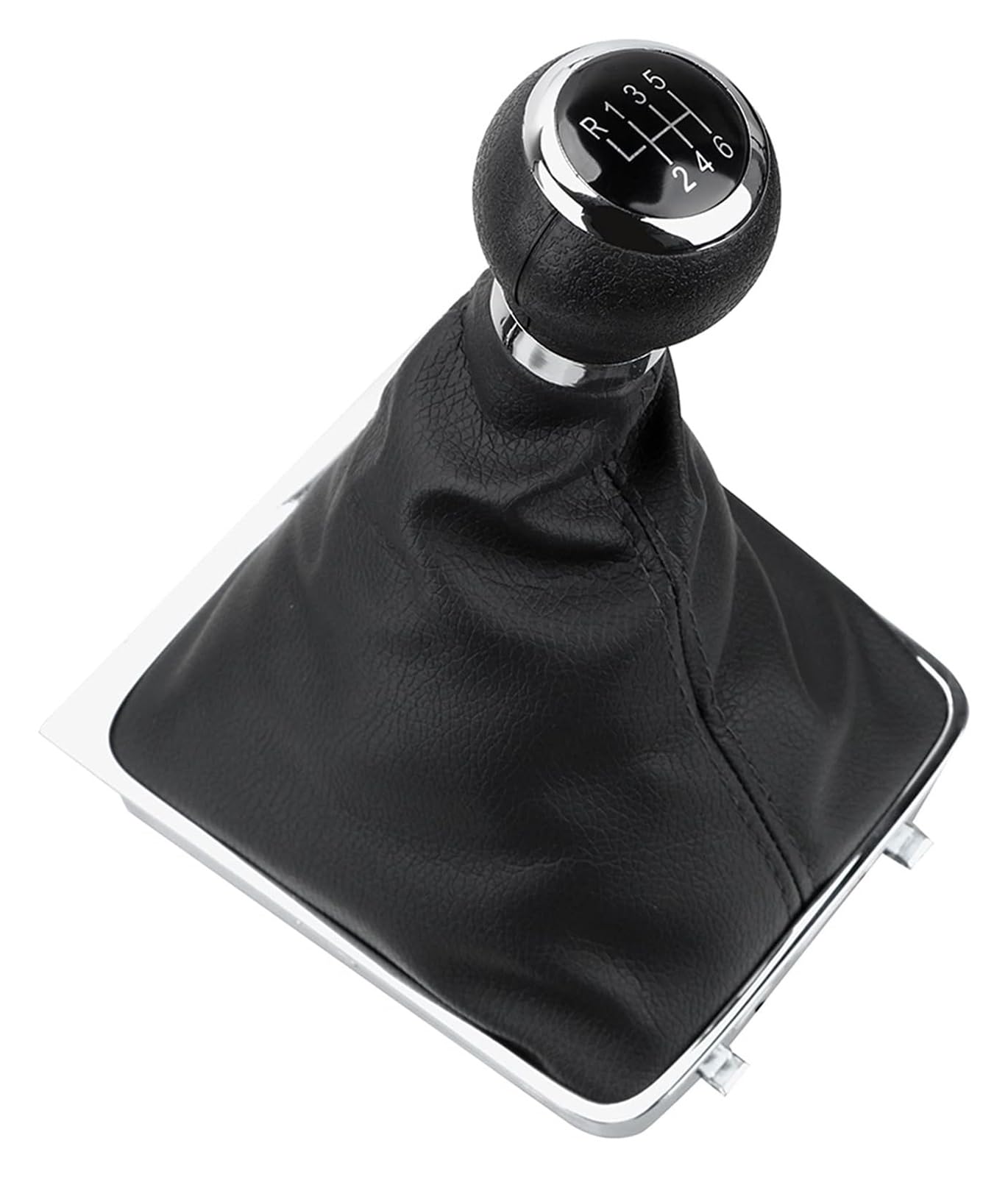 UTONGMU Manual Gear Shift Knob for VW for Passat B6 2005-2011 Car Gear Shift Knob 5 6 Speed M Lever Shifter Cap Manual Stick