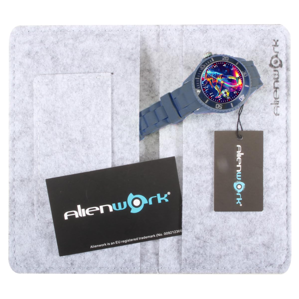 Alienwork Kids Orologio Bambini Ragazzi Ragazze Tempo di Apprendimento Impermeabile 5 ATM
