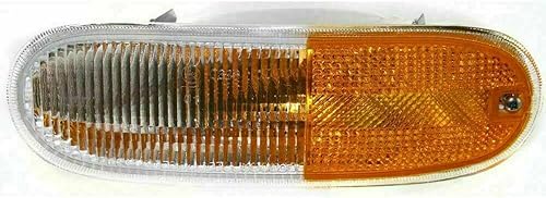 PARTSWICH Lente y carcasa de lámpara de señal compatible con VOLKSWAGEN BEETLE 1998 1999 2000 2001 2002 2003 2004 2005 lado izquierdo del conductor