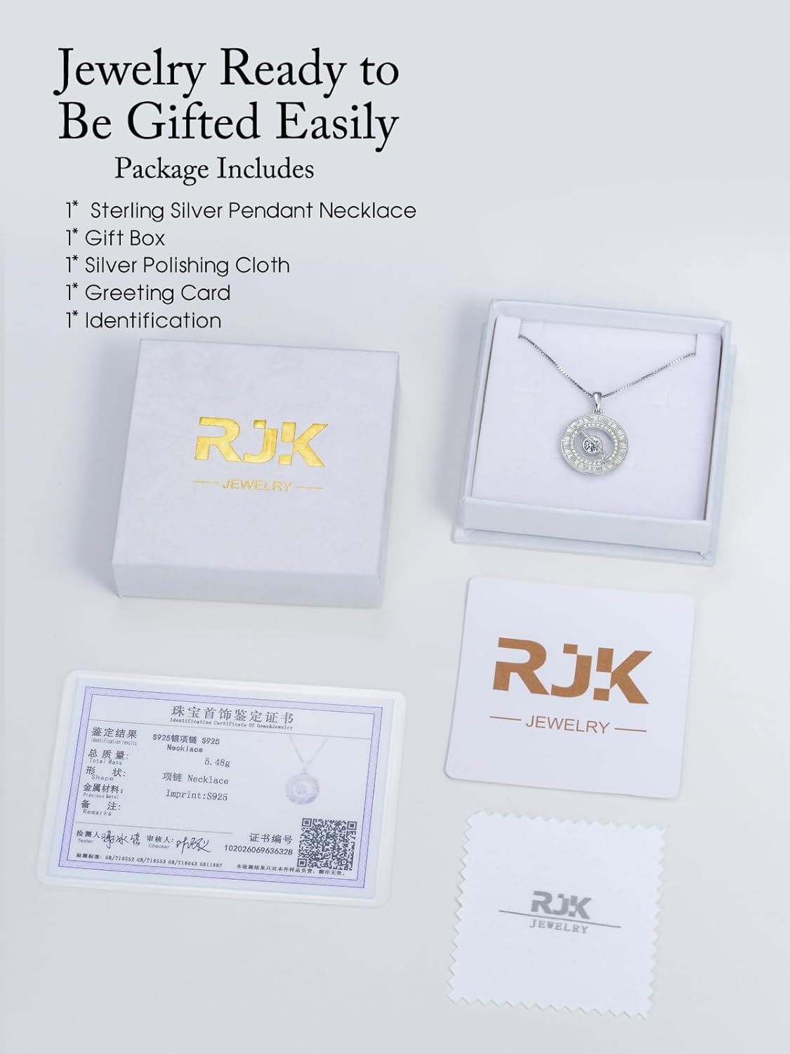 TOUPOP Zodiac Constellation Necklace for Women 925 Sterling Silver Birthstone Pendant Necklaces Zodiac Sign Jewelry Birthday Christmas Gifts for Women Her - Image 7