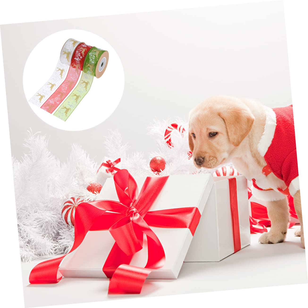 Operitacx 15stücke Teiliges Weihnachtsband Dekorative Geschenkbänder Pro Für Geschenkverpackung Party-dekoration Und -projekte