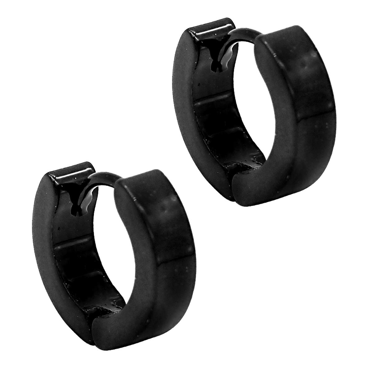 Indi Creation Stylish Black Young Generation Stud Earrings For Men and Boys (B07YNV8TYH) Amazon Price History, Amazon Price Tracker