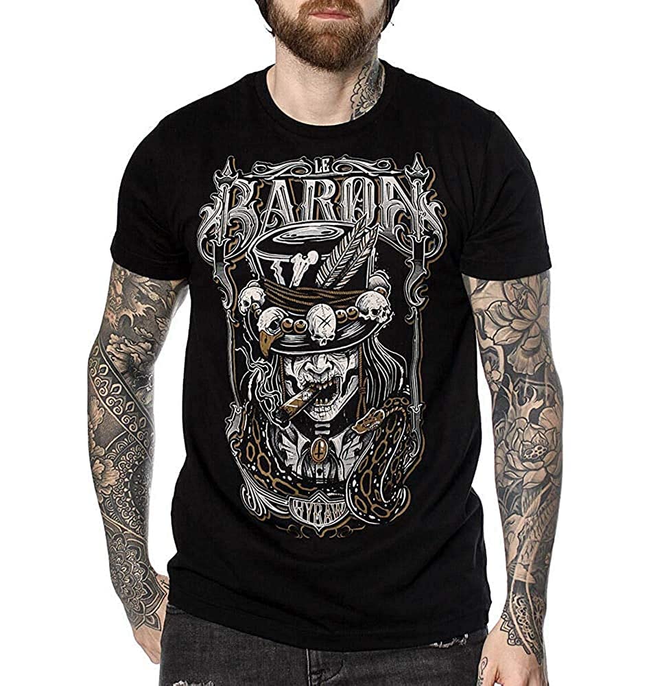 Our Hyraw-Mens T-Shirt Baron Black KoPuYm