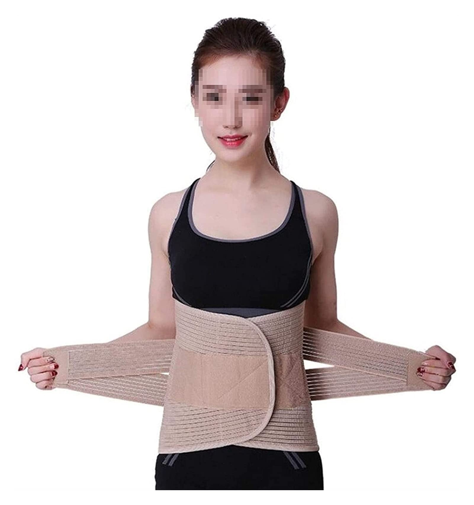 Cintura di supporto lombare, tutore regolabile Cintura dimagrante sexy Cintura termica di protezione per il fitness, Sollievo da mal di schiena, ernia del disco, sciatica, scoliosi e altro (Color