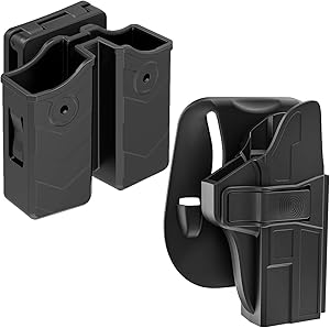 Universal Double Magazine Pouch, 9mm .40 Double Stack Mag