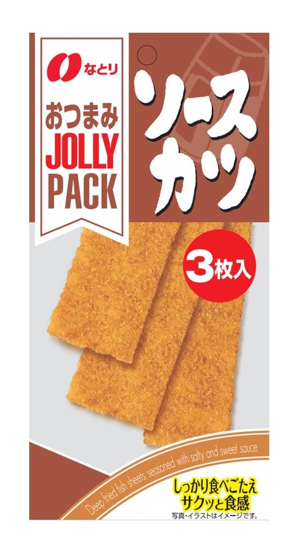 なとり ソースカツ とんかつソース味 (30×3)90入 (駄菓子 お菓子 おやつ ソースかつ)(Y80) (本州一部送料無料) -  ゆっくんのお菓子倉庫 Pro's店 なとり ソースカツ 1枚×180個（30×6）ケース販売