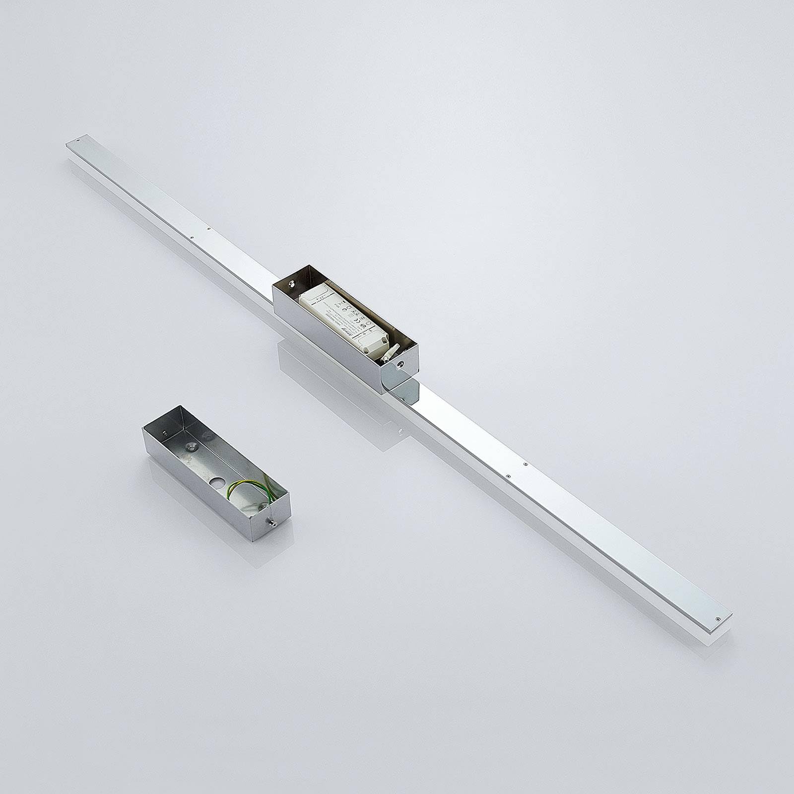 Lindby LED Deckenlampe Levke dimmbar (spritzwassergeschützt (Modern) in Weiß aus Kunststoff, Bad Deckenleuchte Lampe Badezimmerleuchte