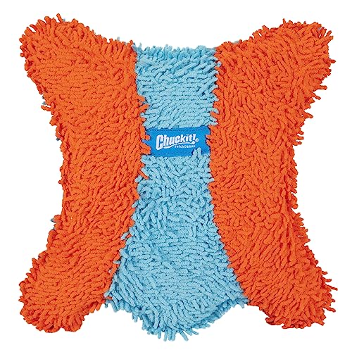 Image of Chuckit! Indoor Fetch Squirrel Toy for Dogs - Interactive Dog Toys for Boredom, Orange and Blue