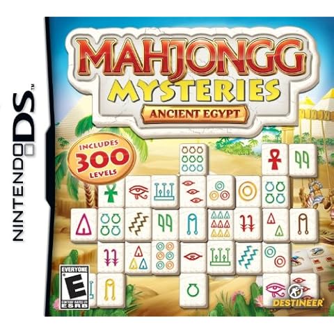 Mahjong Mysteries: Ancient Egypt - Nintendo DS (Renewed) Cover