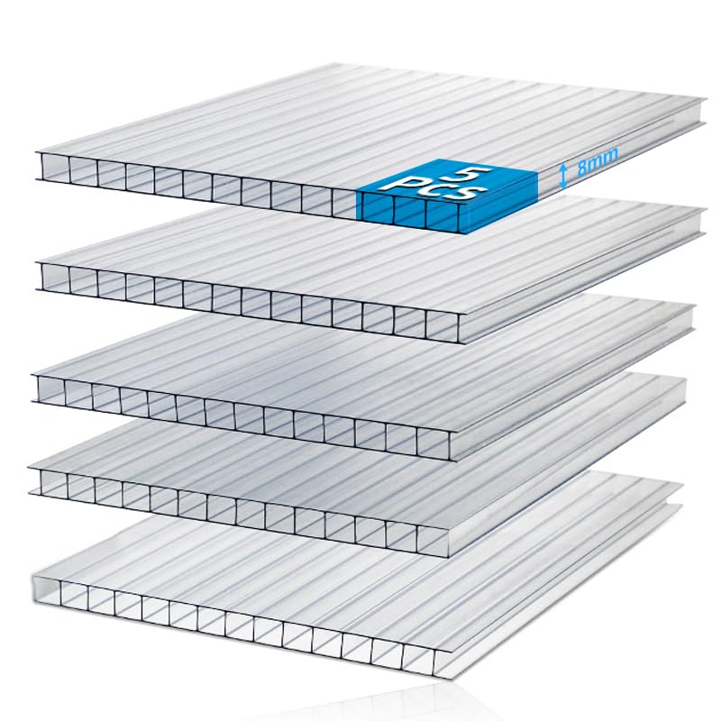 Polycarbonate Roofing Sheet Polycarbonate Greenhouse Sheets, Clear