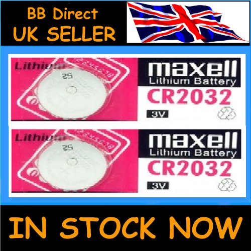 MAXELL - 2 pilas CR2032, 3 V, litio