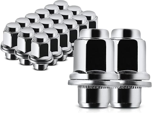 Miniatura 1 de A-Premium Tuercas de rueda M12-1.50 compatibles con Toyota Camry RAV4 Prius Corolla Chrysler Sebring Lexus RX330 RX350 RX400h Juego de 20 piezas