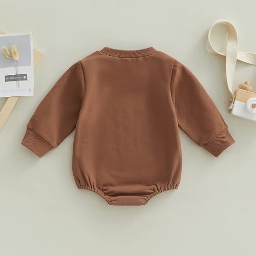 Miniatura 4 de Ropa para bebé niño y niña, sudadera de manga larga para otoño, mameluco de fútbol, ropa linda