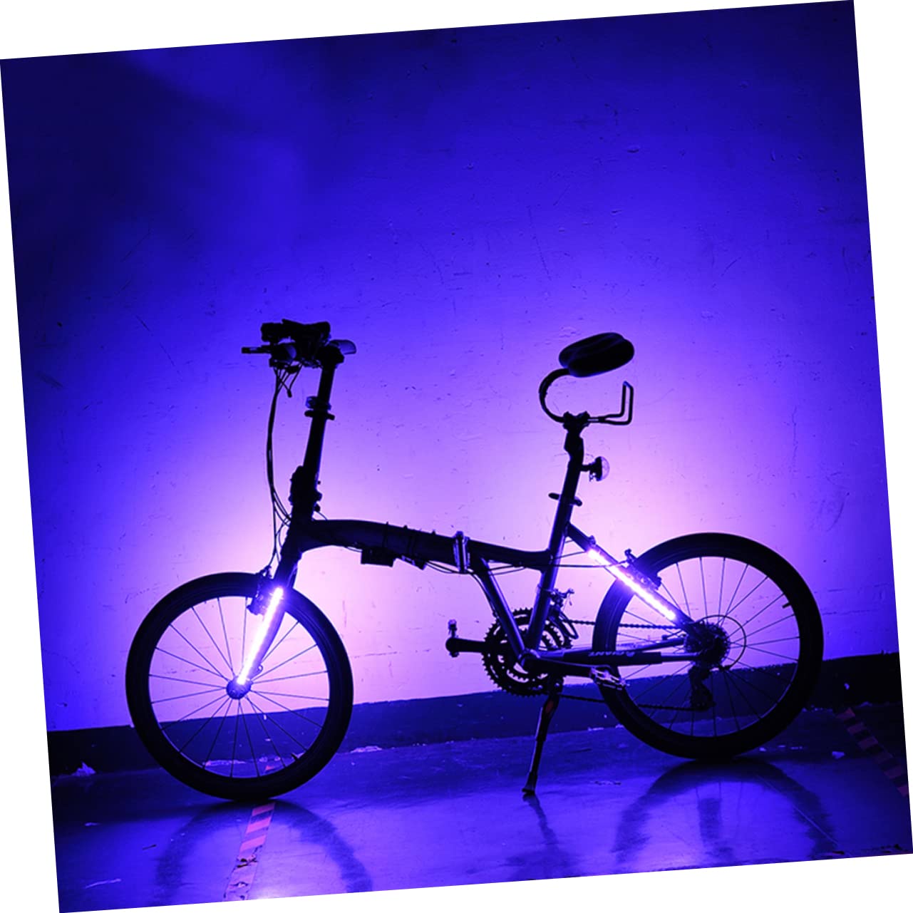 YARNOW 2 Pièces 5 8 Feux Stop Feu Arrière Vélo Accessoires De Sécurité pour Vélos Décor De Vélo Sécurité du Vélo