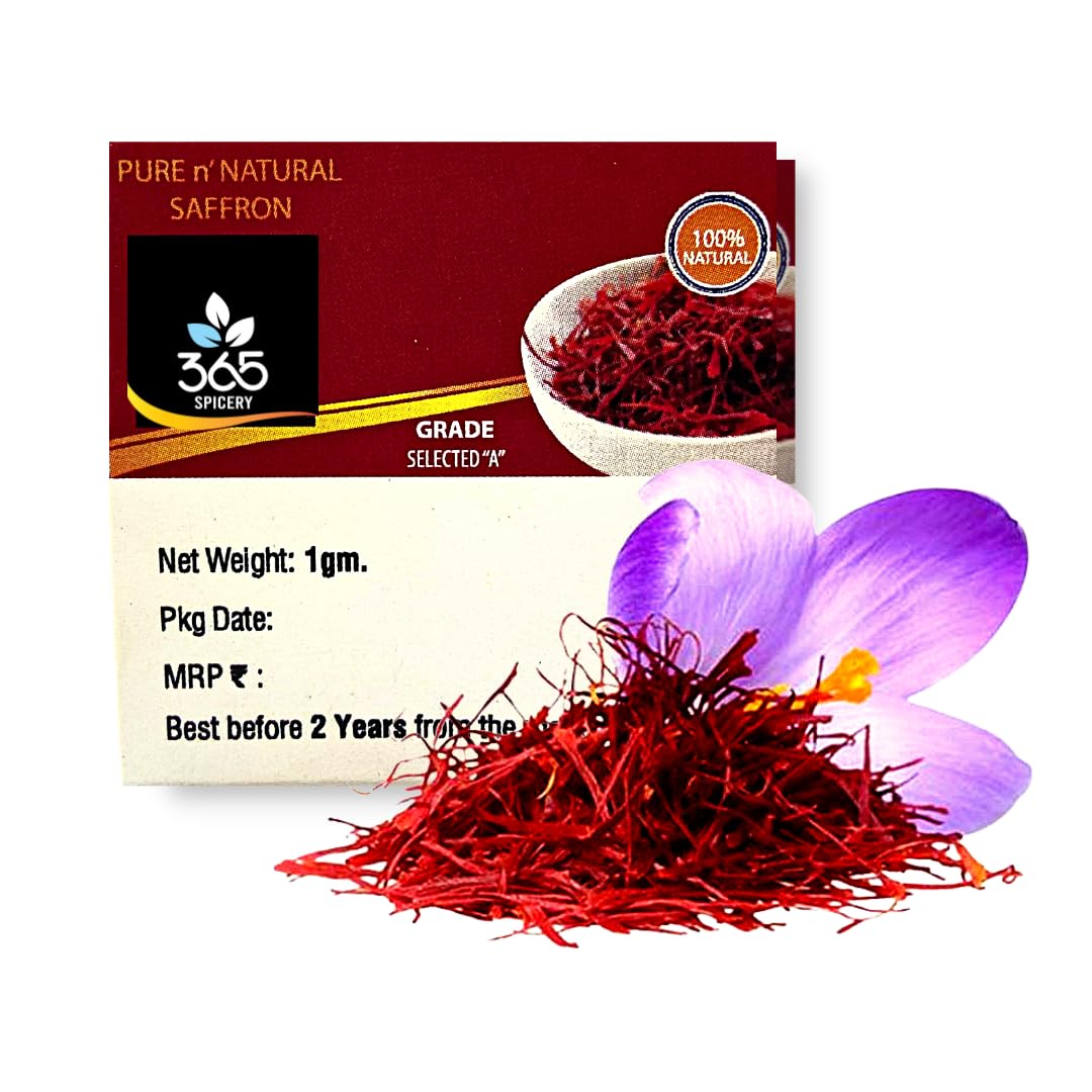 365 Spicery Saffron I 100 Natural, Pure and Original
