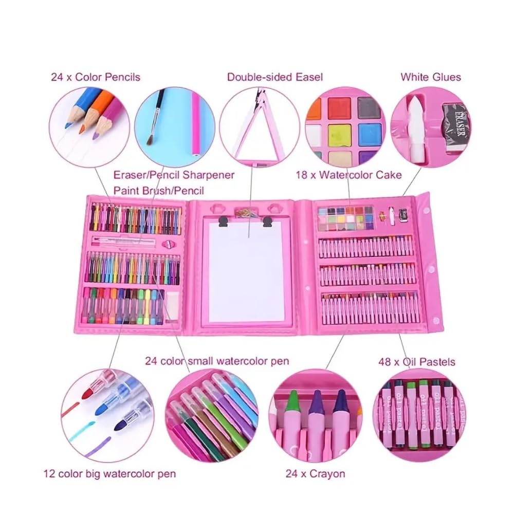 Amazon.com: 208-Pieces Drawing Art Kit, Art Supplies Gifts for