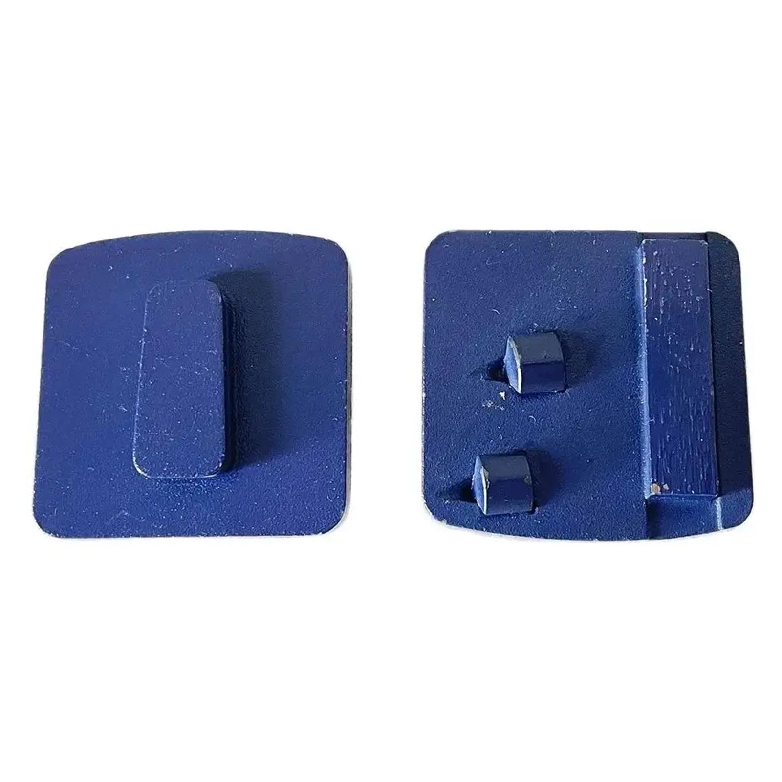 Xuro Almohadilla de pulido PCD de bloque de molienda de 6 uds con dos barras PCD de 1/4 for pulir suelo de terrazo de hormigón(120,Hard bond)