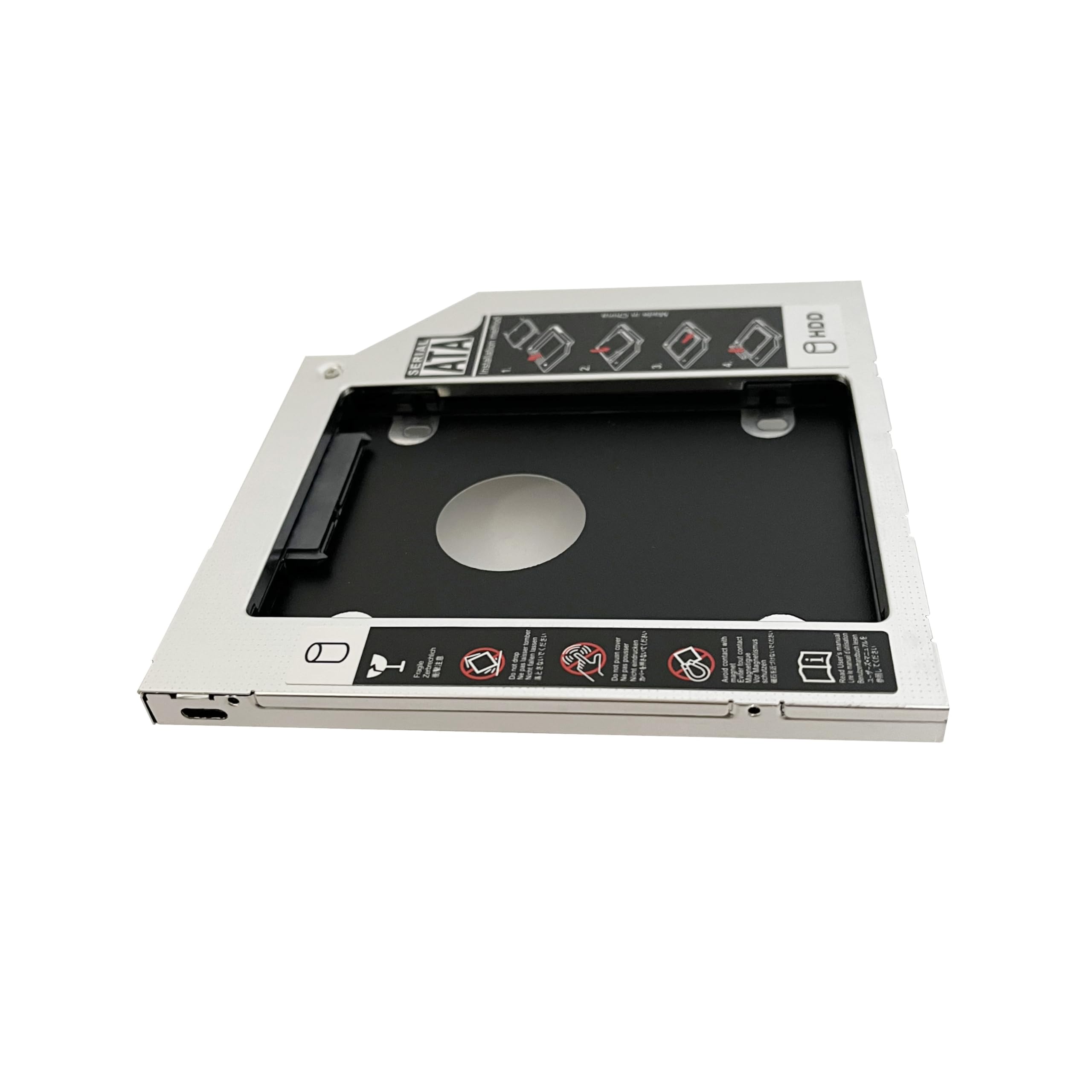 Amazon.com: DY-tech 2nd Hard Drive HDD SSD Optical Bay Caddy Frame