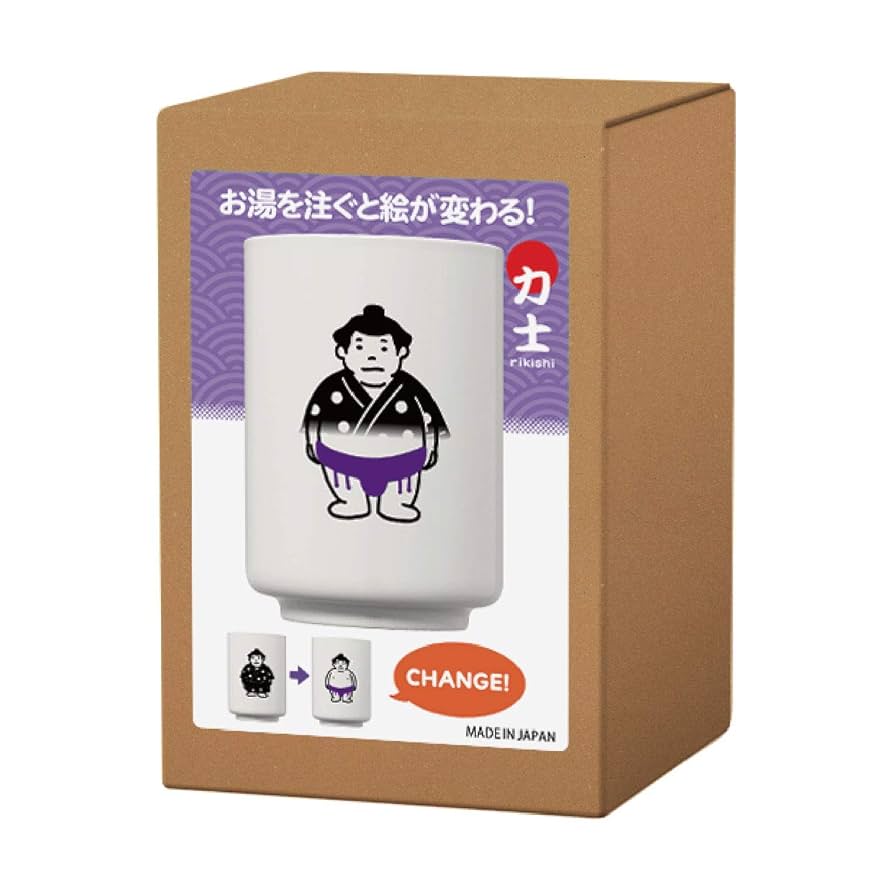 Amazon｜アルタ 湯のみ 200ml JAPAN 色変わり湯のみ 力士