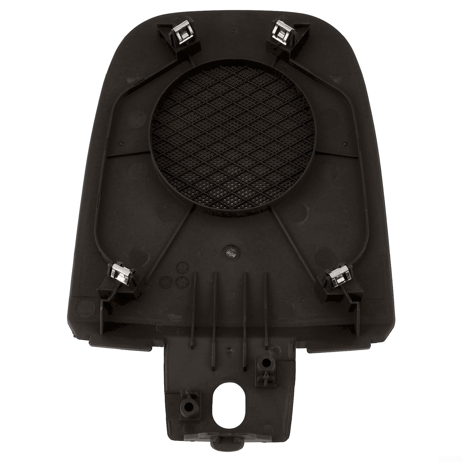 Grille de haut-parleur intérieur avant pour tableau de bord de voiture compatible avec Jaguar XF 2008-2015 Garniture en plastique noir Pièce de rechange