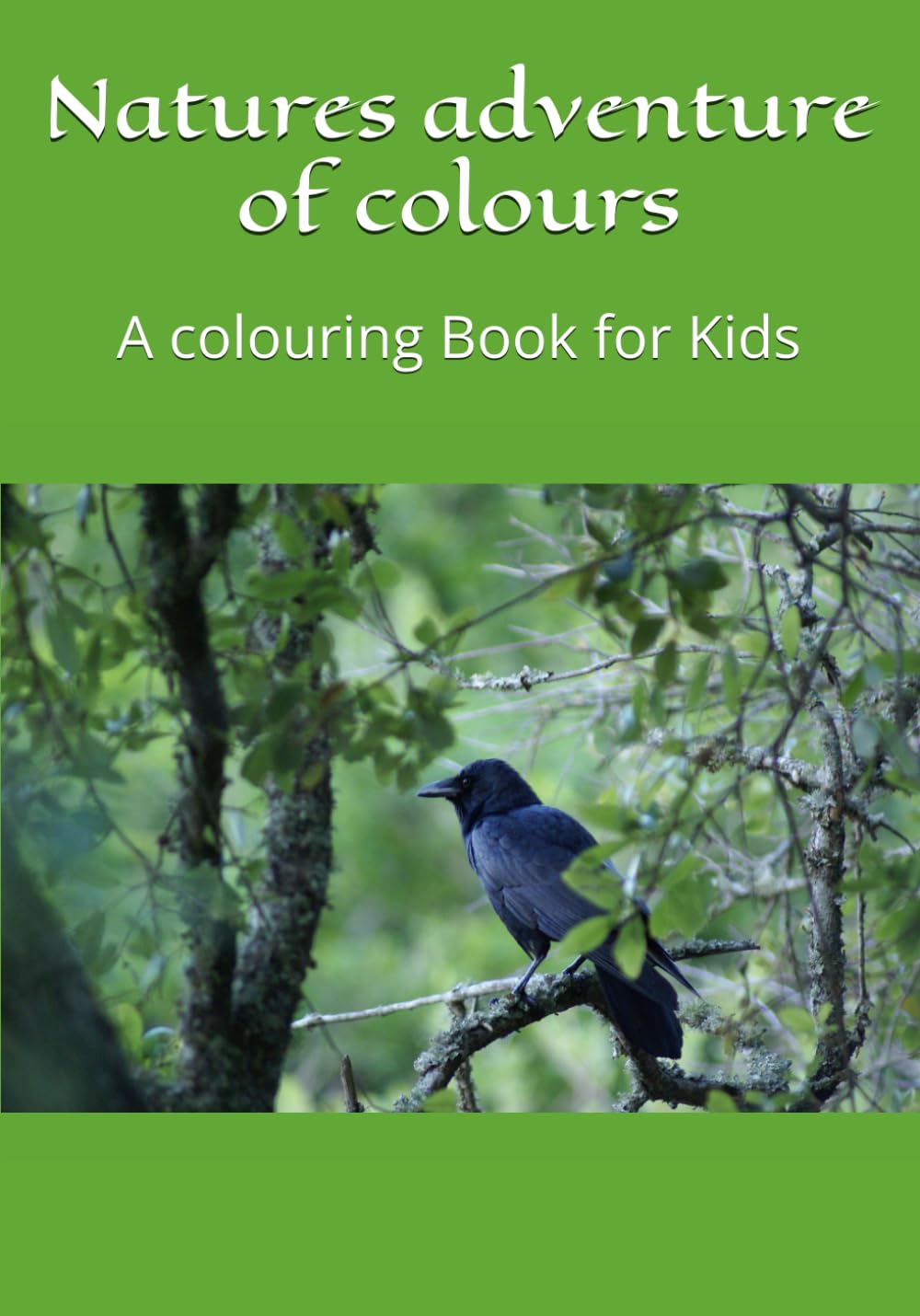 Natures adventure of colours: A colouring Book for Kids