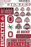 Ohio State Buckeyes Vinyl Cling Stickers 18 Removeable Decals NCAA Licensed
