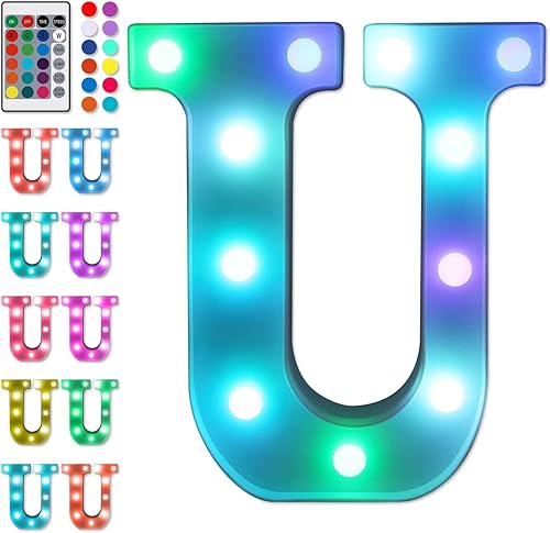 Miniatura 111 de Foaky Número de luz LED decorativo, letrero de número iluminado para luz nocturna, boda, fiesta de cumpleaños, Navidad, hogar, bar, número