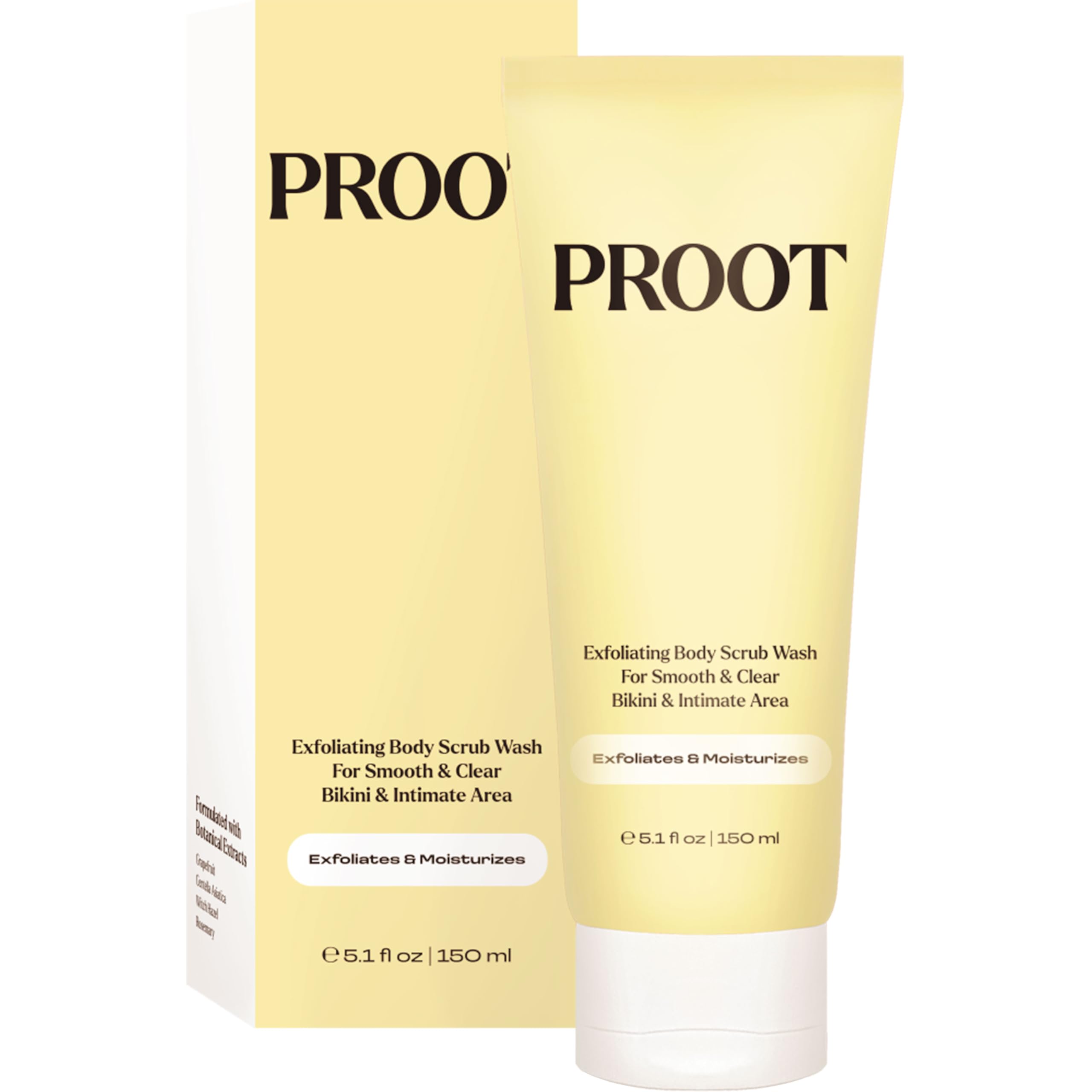 Bikini Exfoliating Scrub | Advanced Exfoliating Scrub For Bikini Area | Bikini Scrub Exfoliator For Intimate Area | Bikini Bumps Treatment For Women |